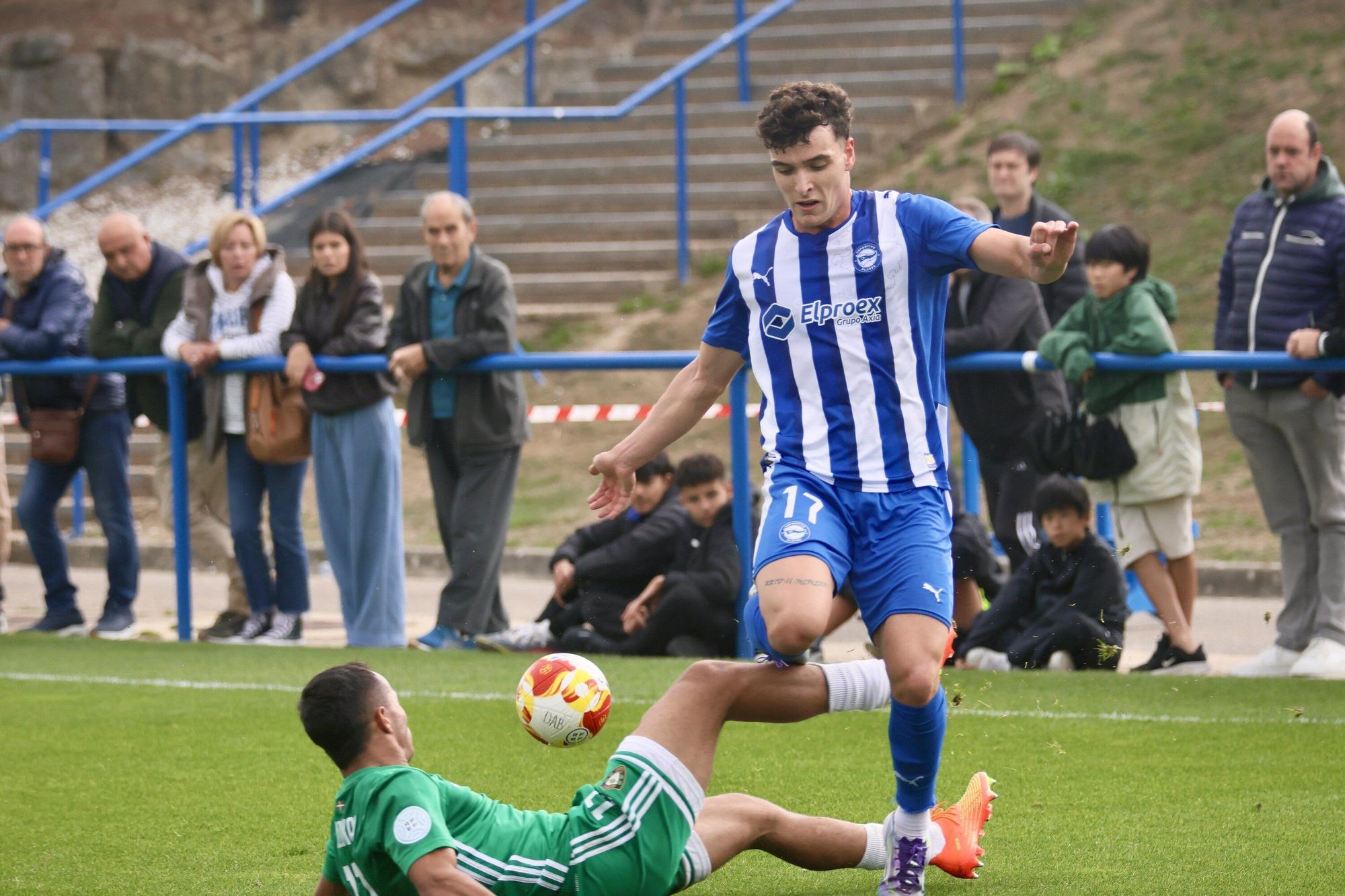 En imágenes: "Alavés B contra el Gernika"