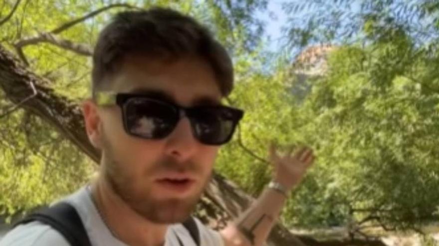 El influencer Jordi O&#039;Riordan recorre España en furgoneta y se sorprende con Pamplona: &quot;El mejor ambiente&quot;