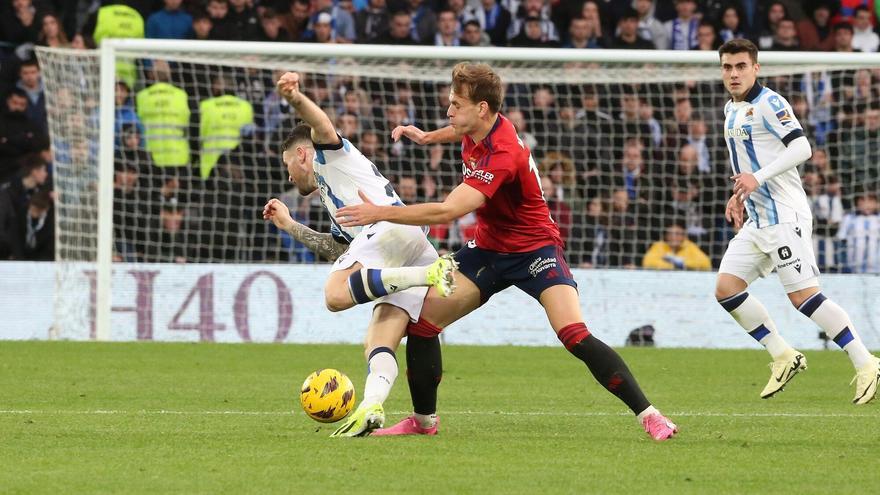 Cifras y apuntes del Real Sociedad-Osasuna