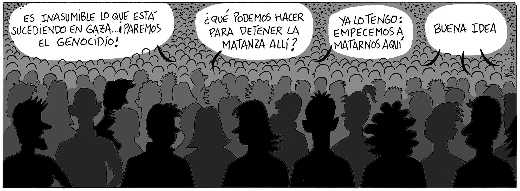 La tira de Asier y Javier del lunes 22 de septiembre de 2025