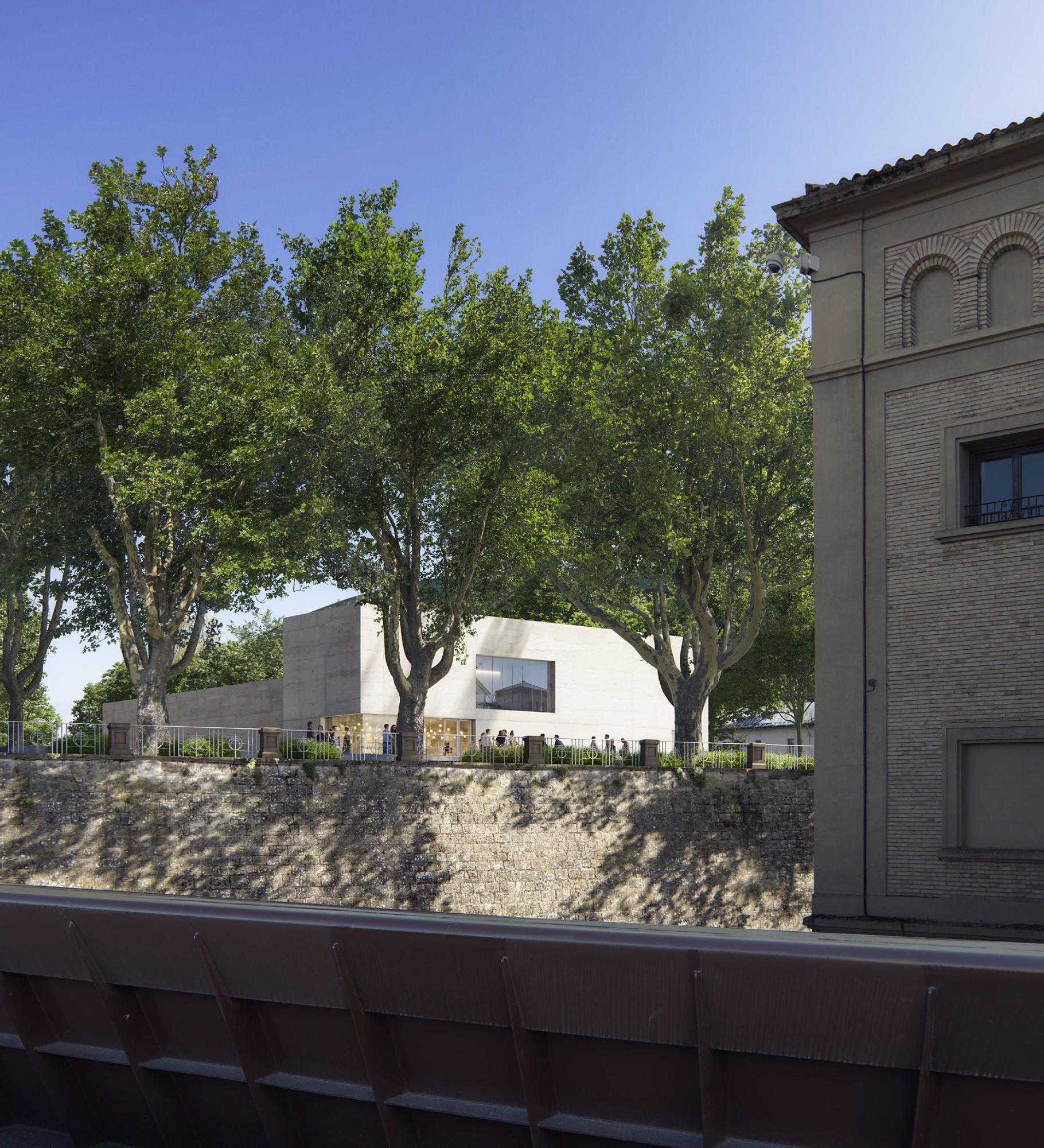 Recreación del Centro de Interpretación de la Pelota Vasca.