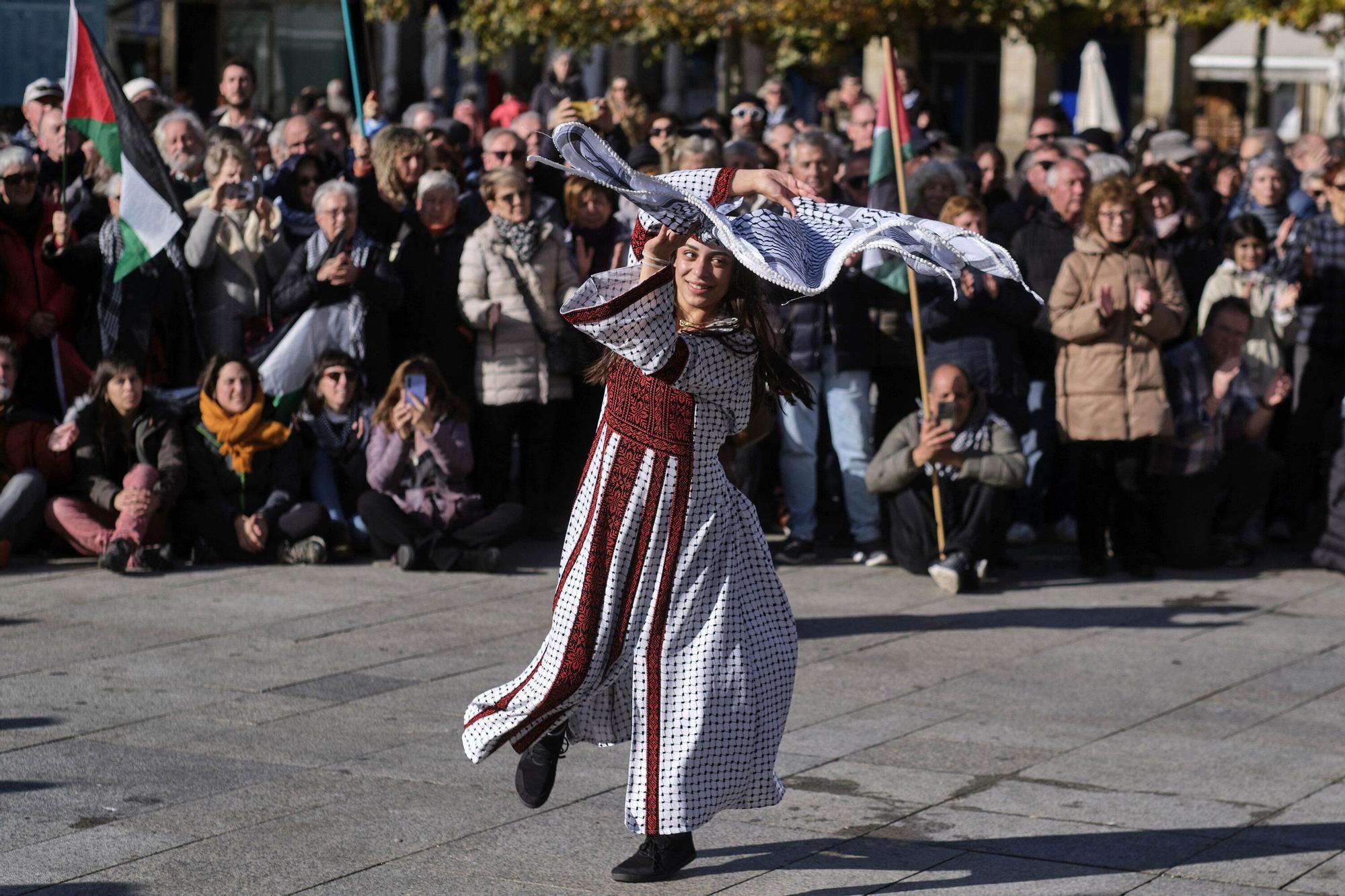 En fotos | Iruña reclama la "ruptura de relaciones con Israel"