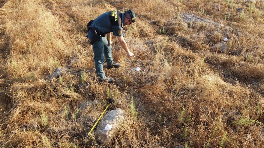 Trabajos agrícolas en una finca de Cáceres provocan daños en un yacimiento arqueológico valorados en 6 millones