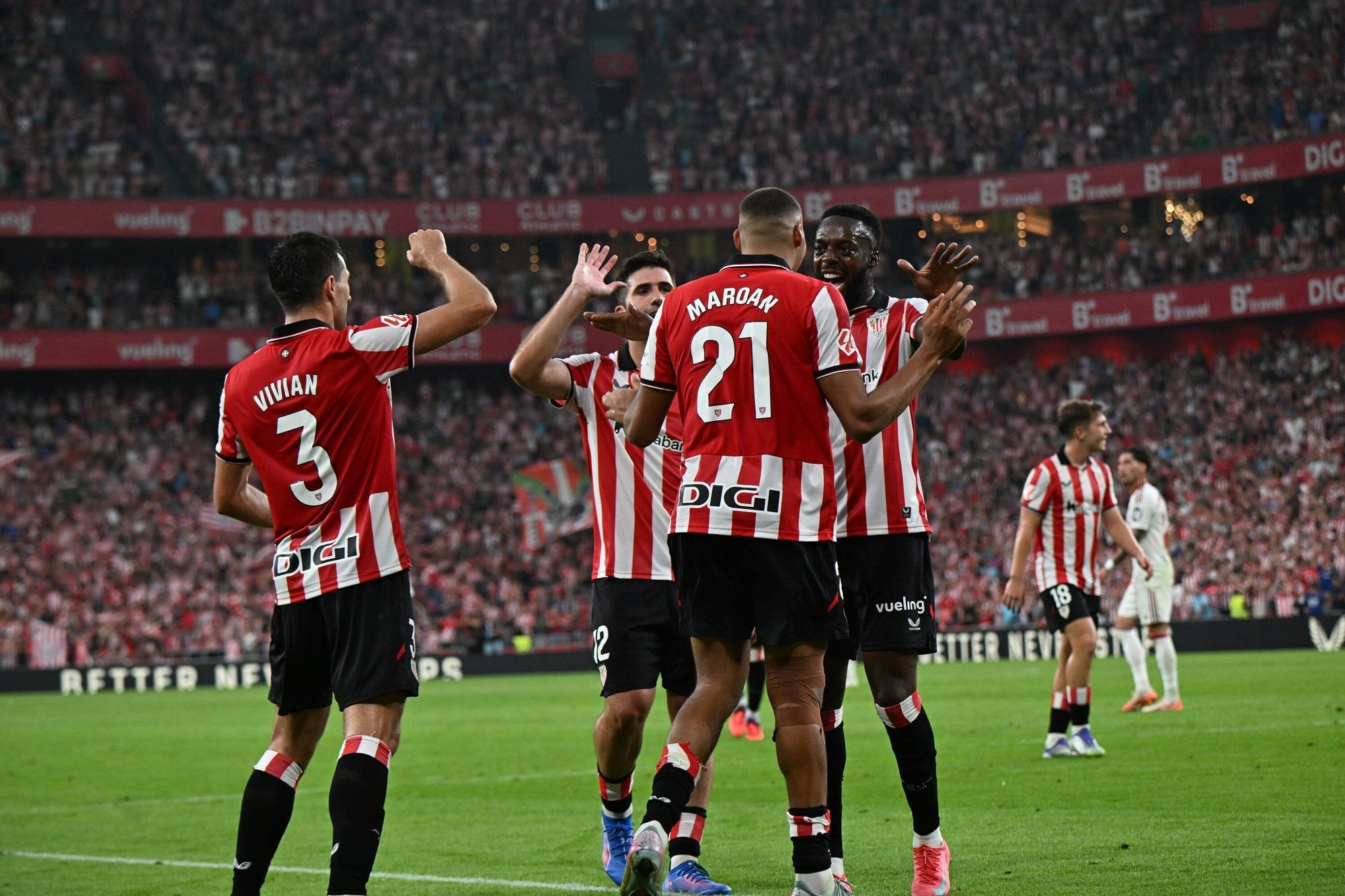 El Athletic-Sevilla, en imágenes
