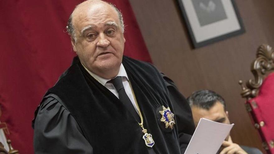 Joaquín Galve, presidente del TSJN.