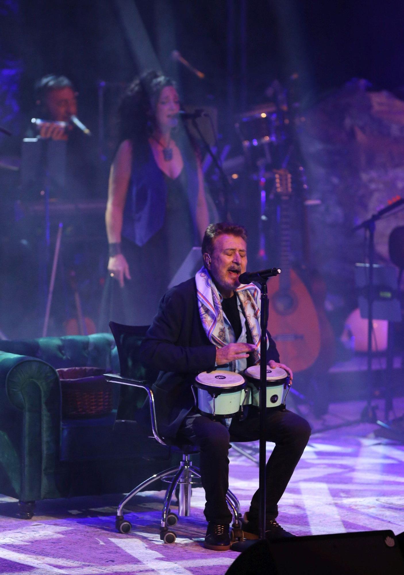 Fotos del concierto de Manolo García en Baluarte