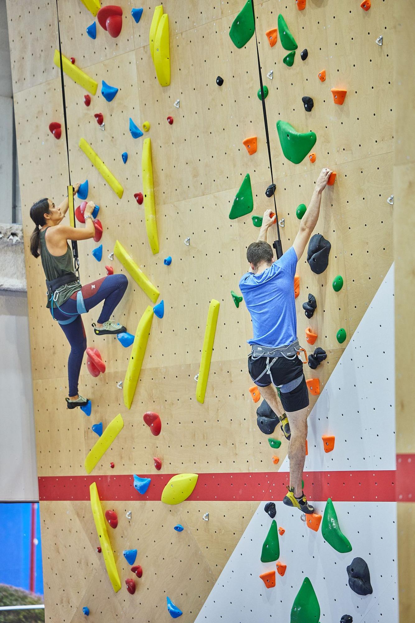 En imágenes: el centro de escalada Climbat Barakaldo de Megapark renueva su certificación de calidad ISO 9001: 2015.