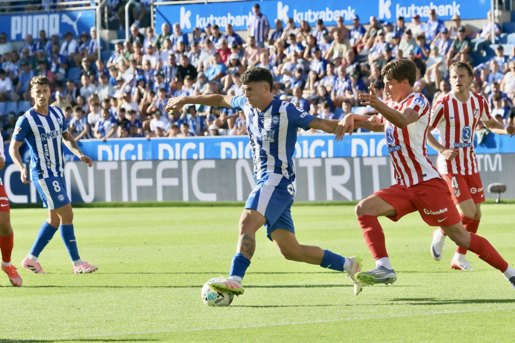 En imágenes: Un punto de oro para el Alavés tras empatar con el Atlético