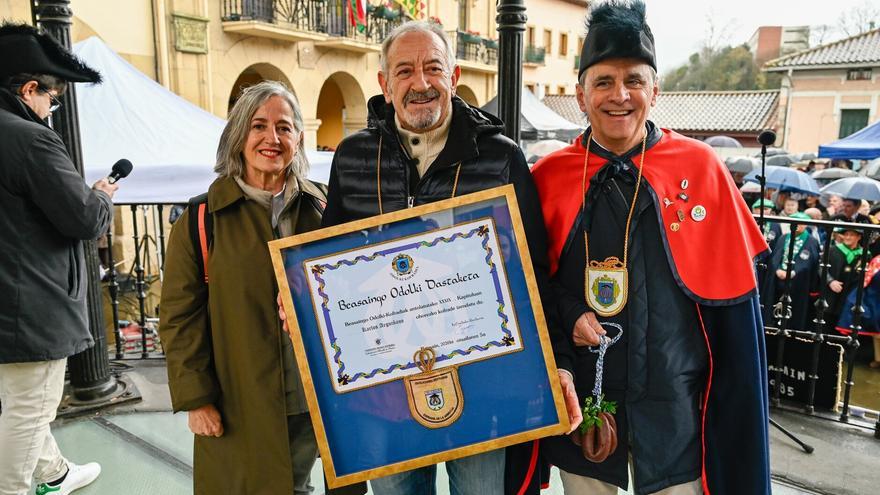 Karlos y Eva Arguiñano, homenajeados en Beasain