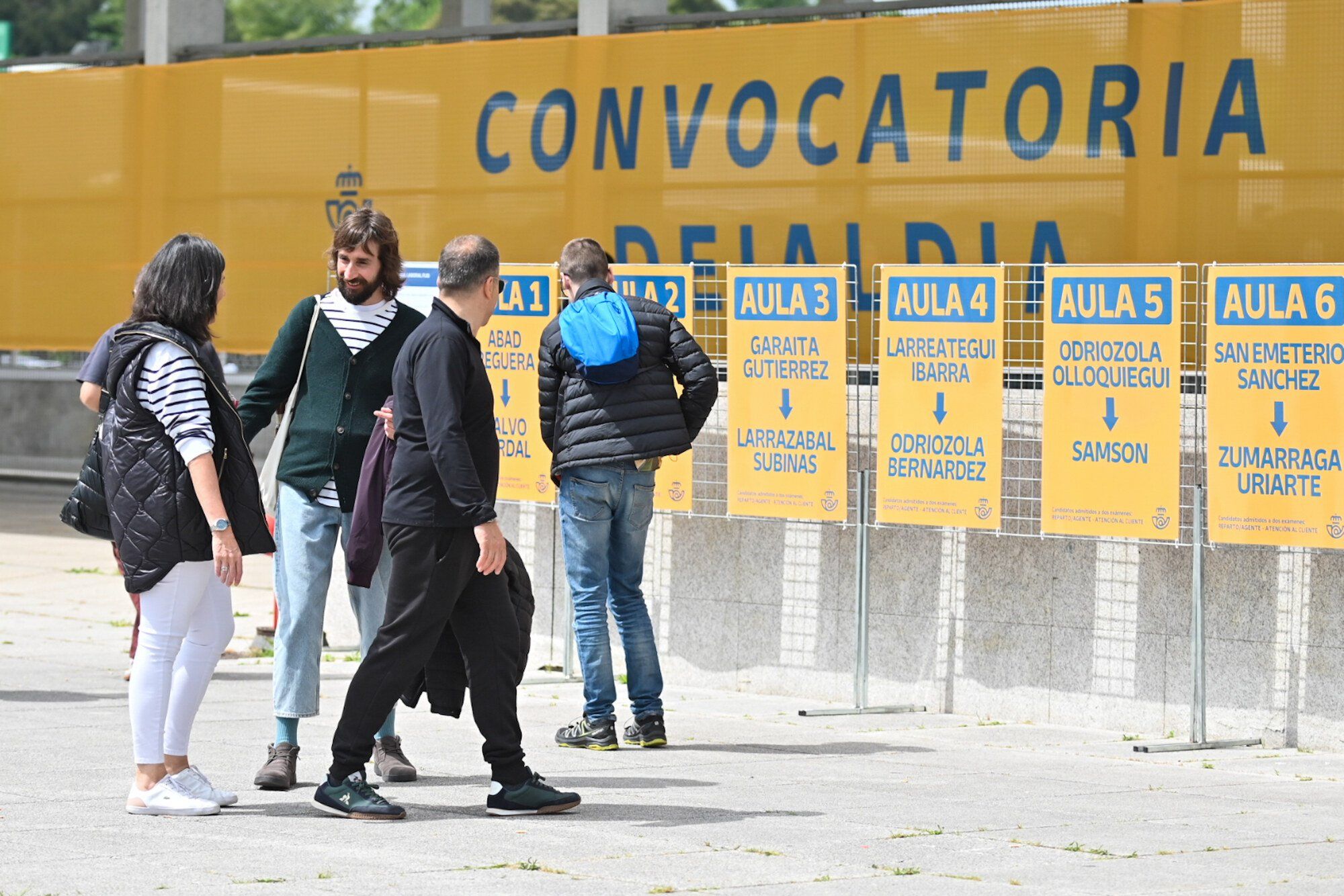 Ficoba acoge exámenes de Correos para cubrir 573 puestos en Euskadi