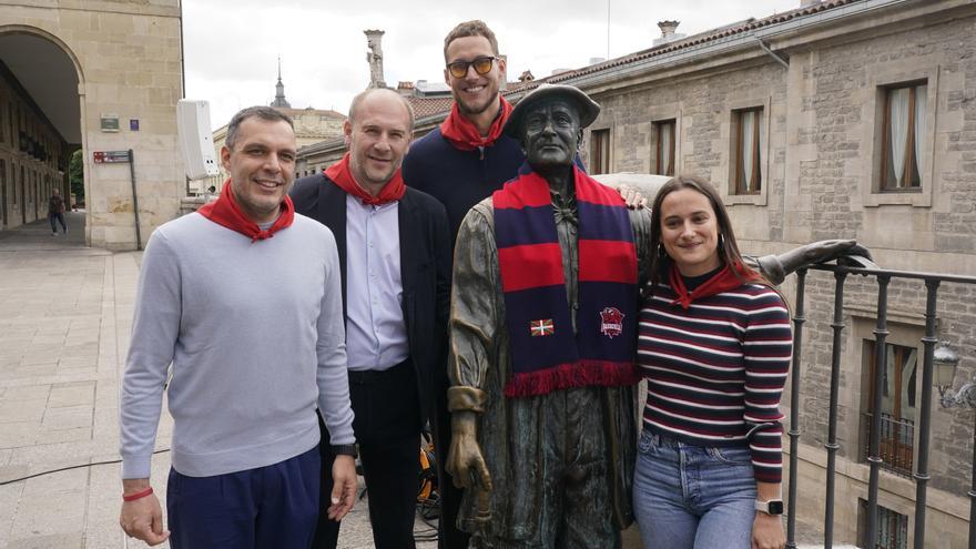 Baskonia y la afición azulgrana, txupineros de La Blanca 2026