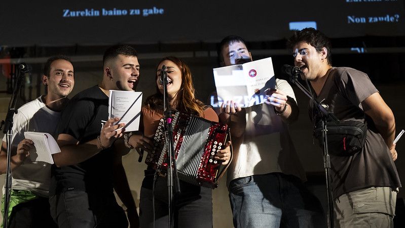 Kantu Afaria y concurso gastronómico en las Agorreko Santikutzak de Legazpi