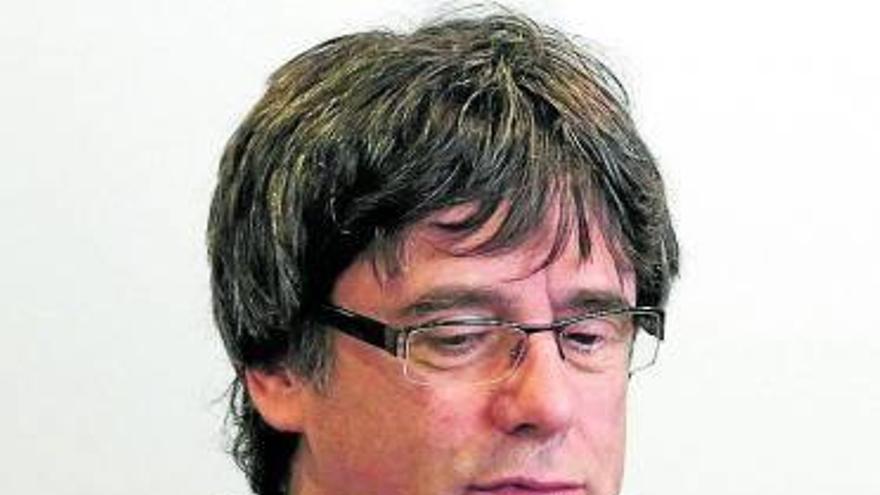 Carles Puigdemont, president cesado de la Generalitat.