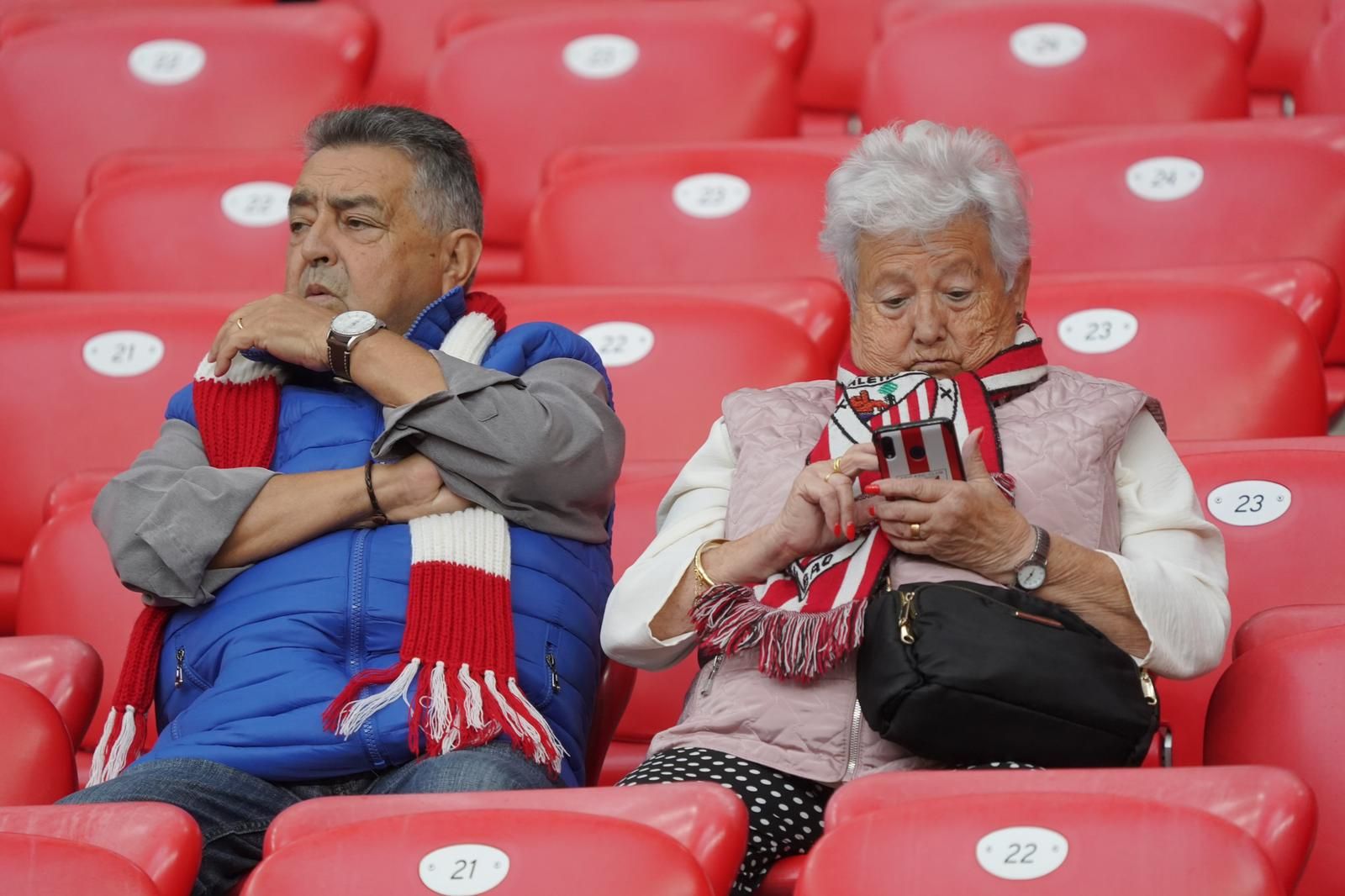 En imágenes: ¿Has estado en San Mamés viendo el Athletic-Mallorca? Búscate en nuestra galería