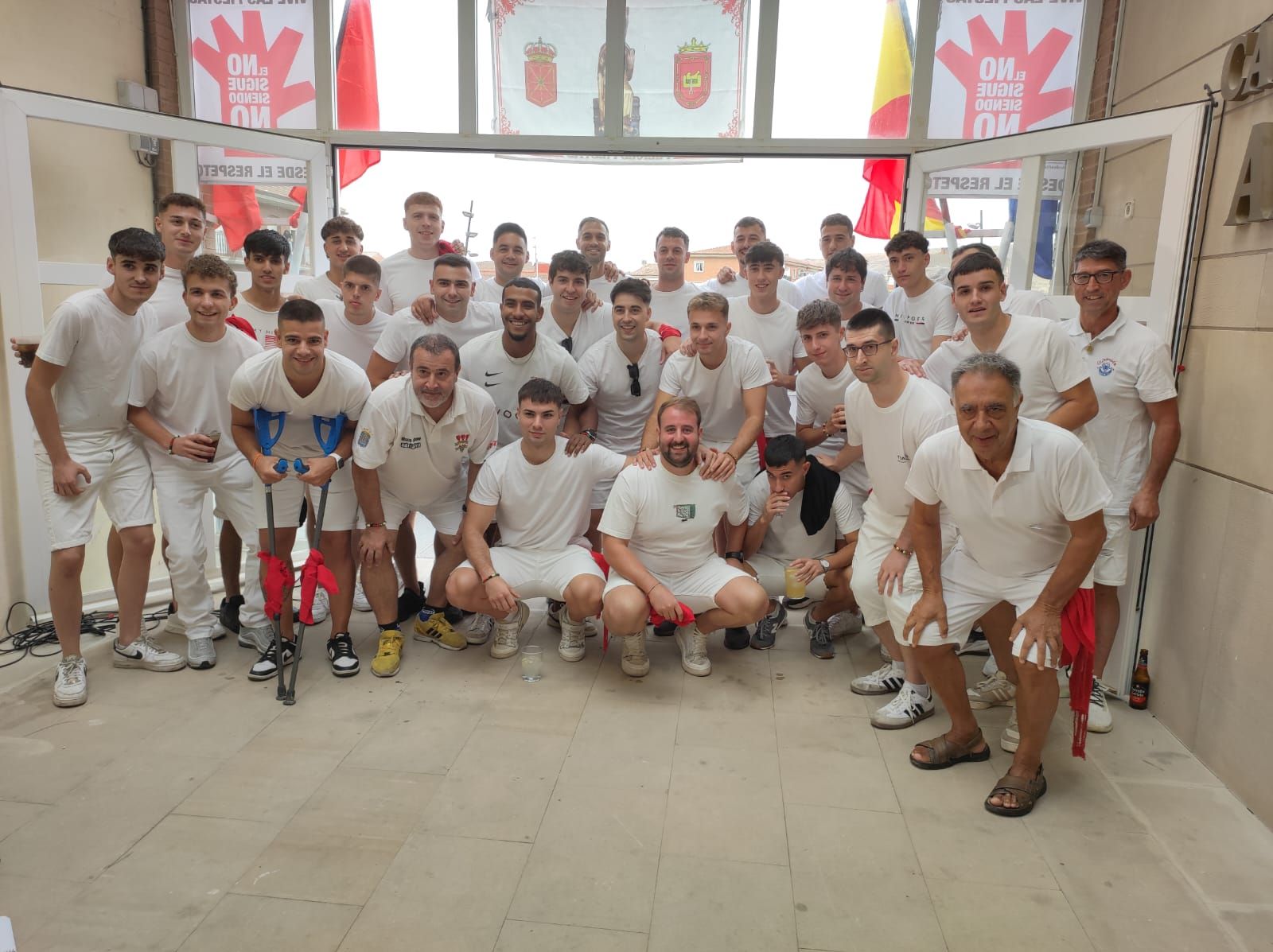 Fotos del cohete de fiestas de Andosilla