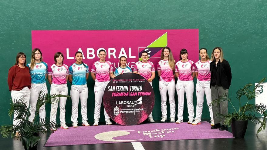 Tafalla abre este domingo el Torneo de San Fermín de pelota femenina