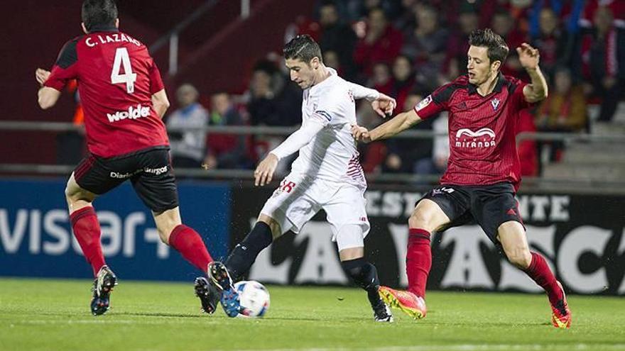 El Sevilla asalta Anduva y se mete en semifinales