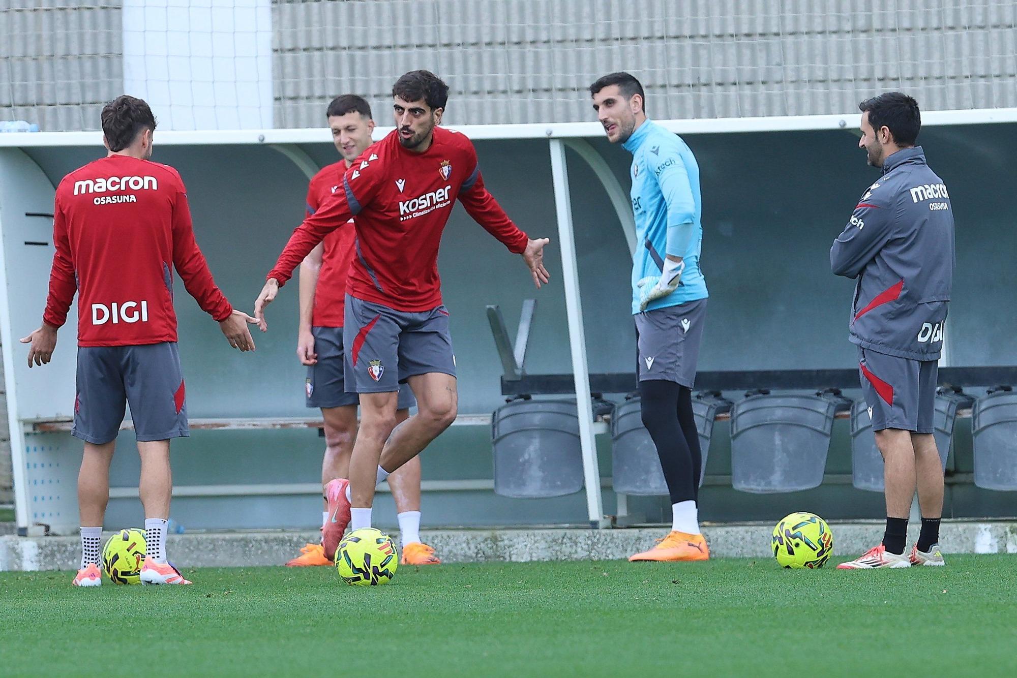 Fotos del entrenamiento de Osasuna de este 13 de noviembre