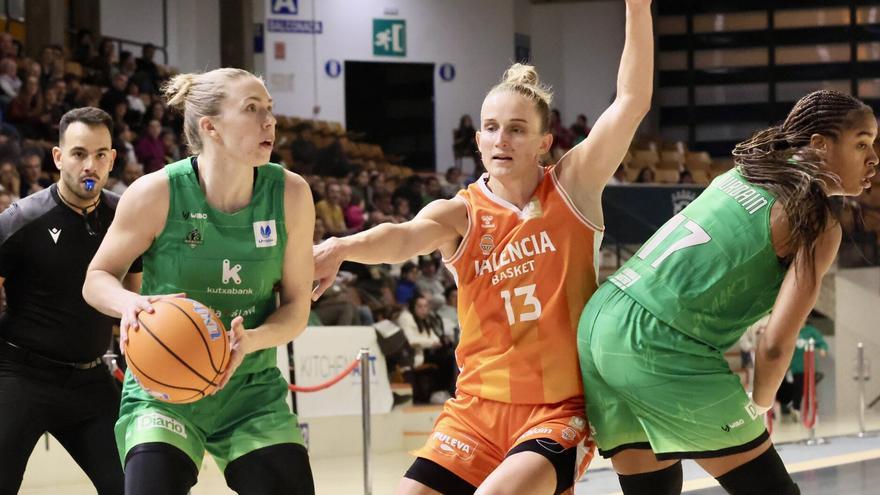 El Araski se rinde a la lógica ante el Valencia (56-77)