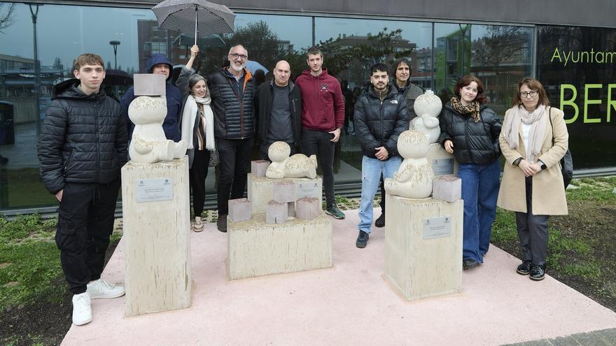 Una obra de equilibrios en Berriozar