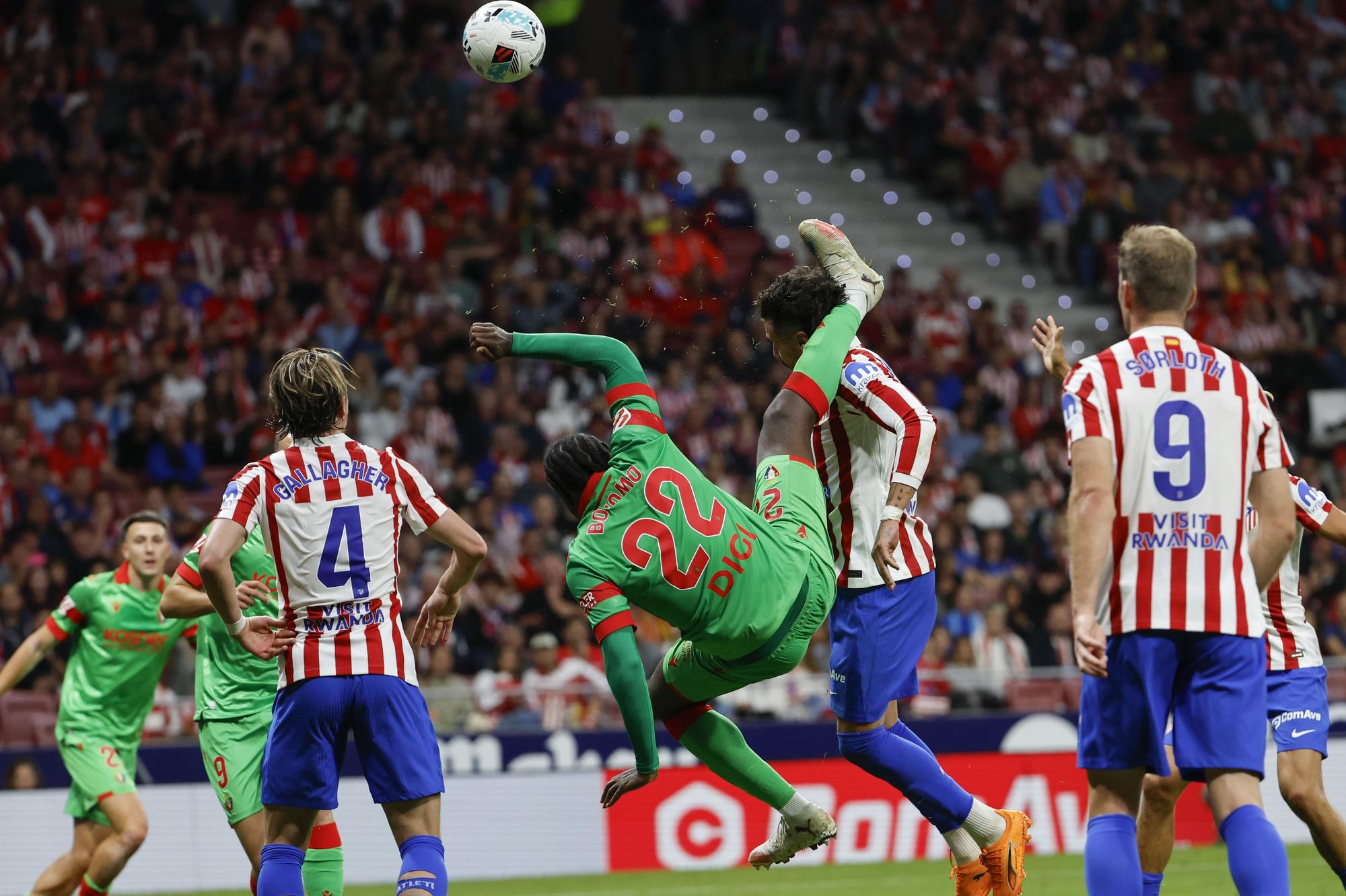Fotos del partido Atlético de Madrid-Osasuna