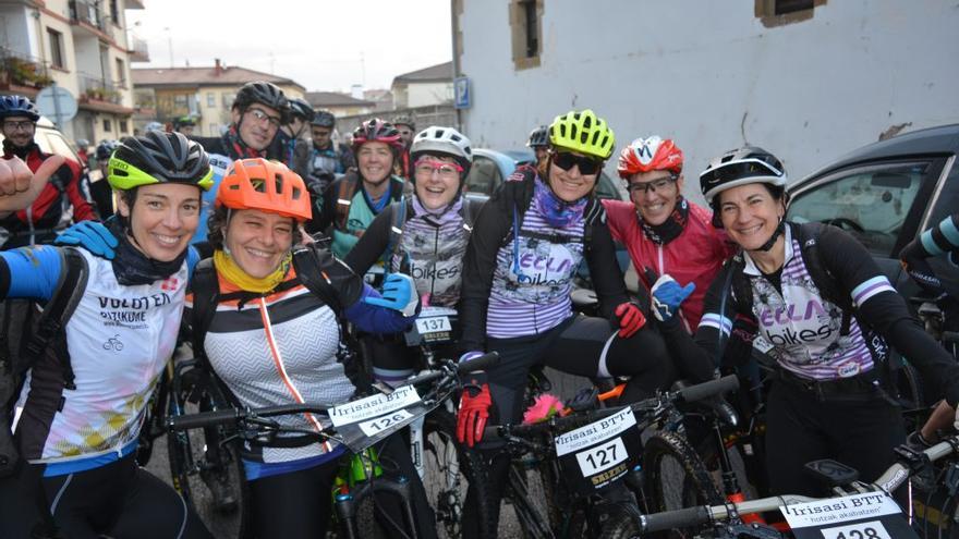 Una de las marchas BTT en la que tuvo presencia el grupo ELLAbikes