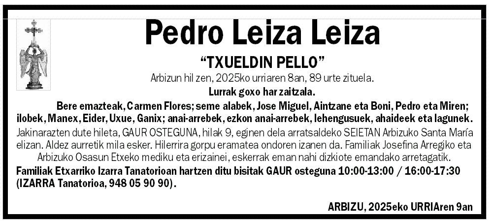 Pedro Leiza Leiza