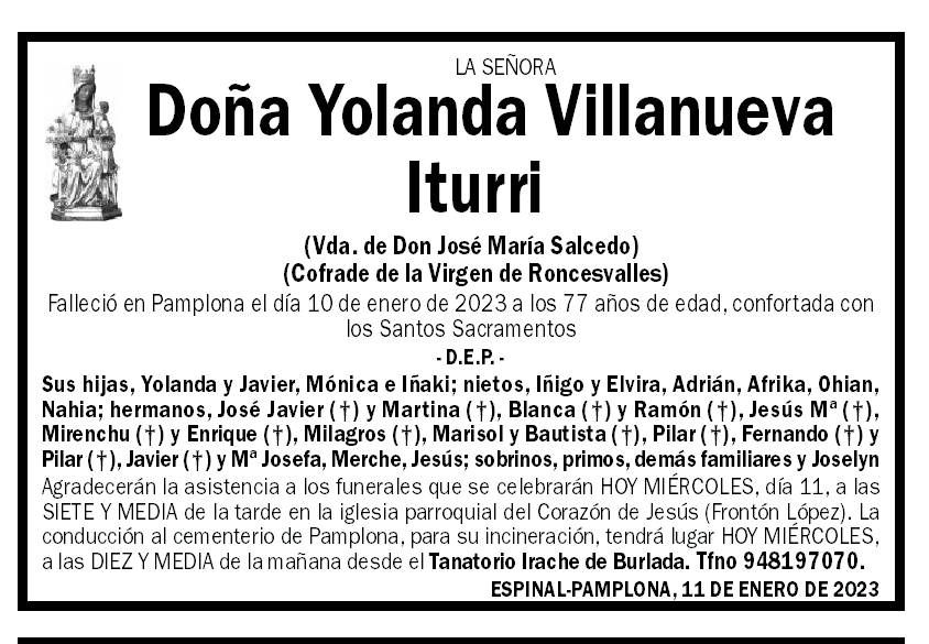 Yolanda Villanueva Iturri