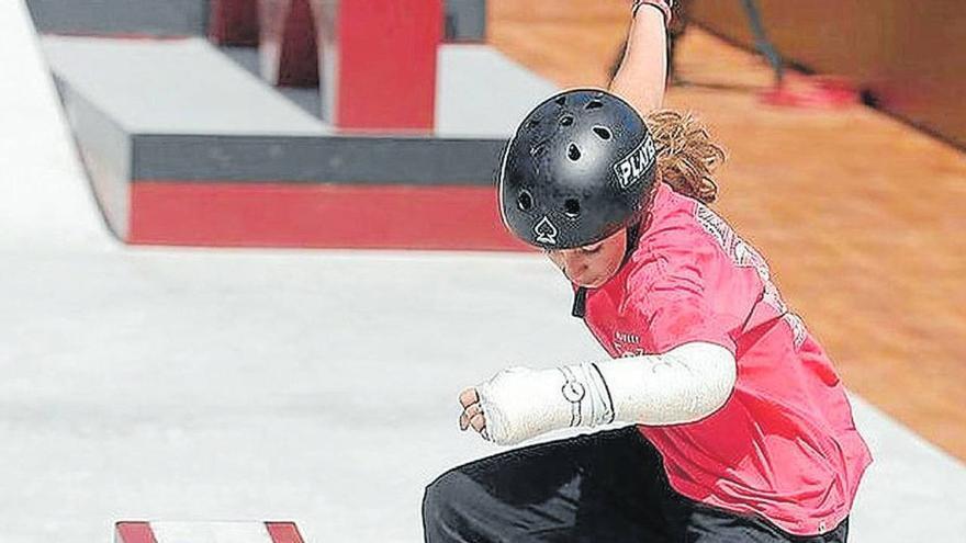El sueño de la skater alavesa Afrika Criado: con 17 años ya mira a los Juegos Olímpicos