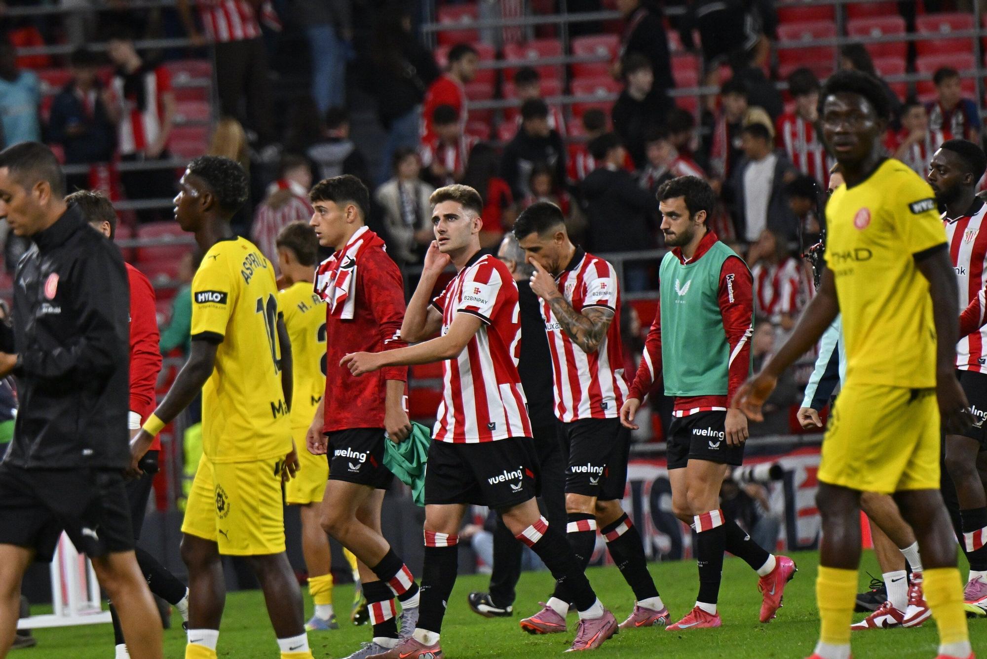 El Athletic-Girona, en imágenes