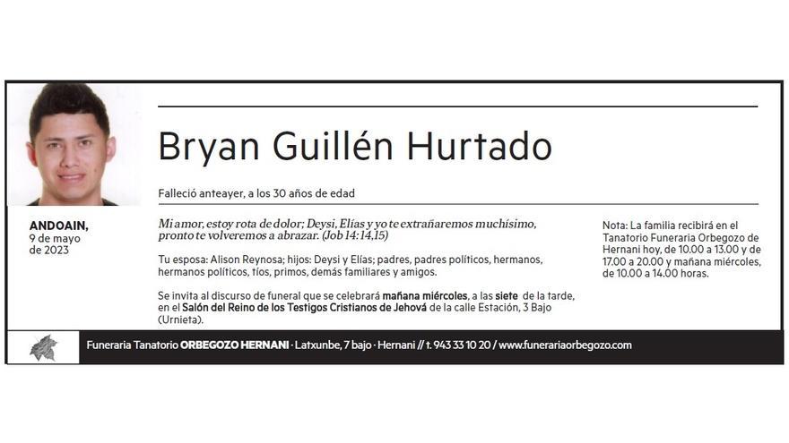 BRYAN GUILLEN HURTADO
