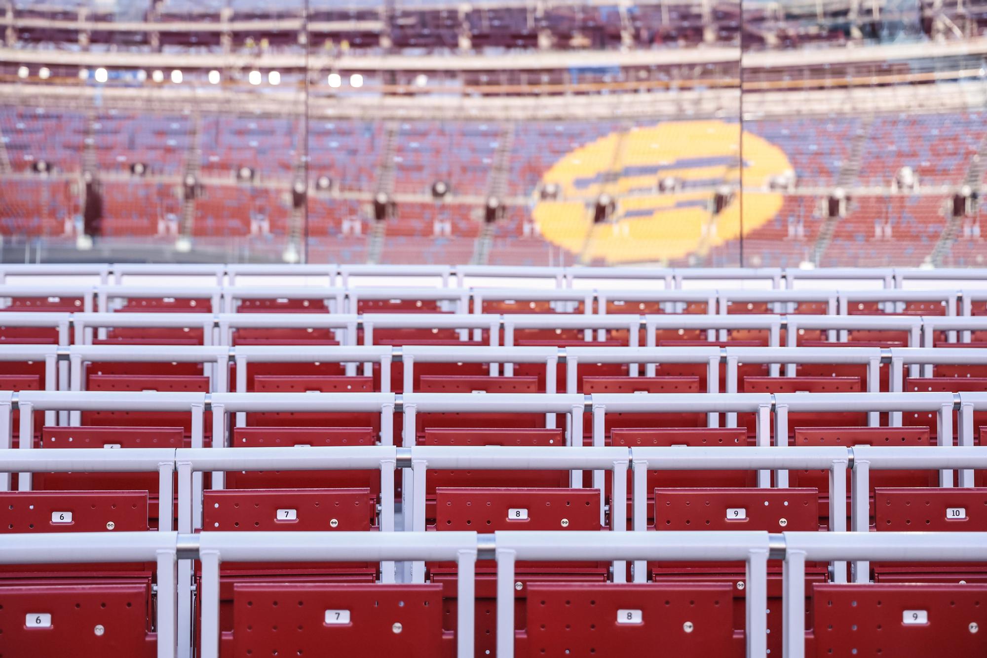 Fotos del nuevo Spotify Camp Nou en el primer día con público