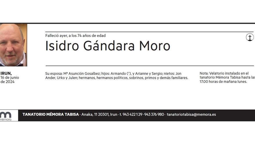 Isidro Gándara Moro