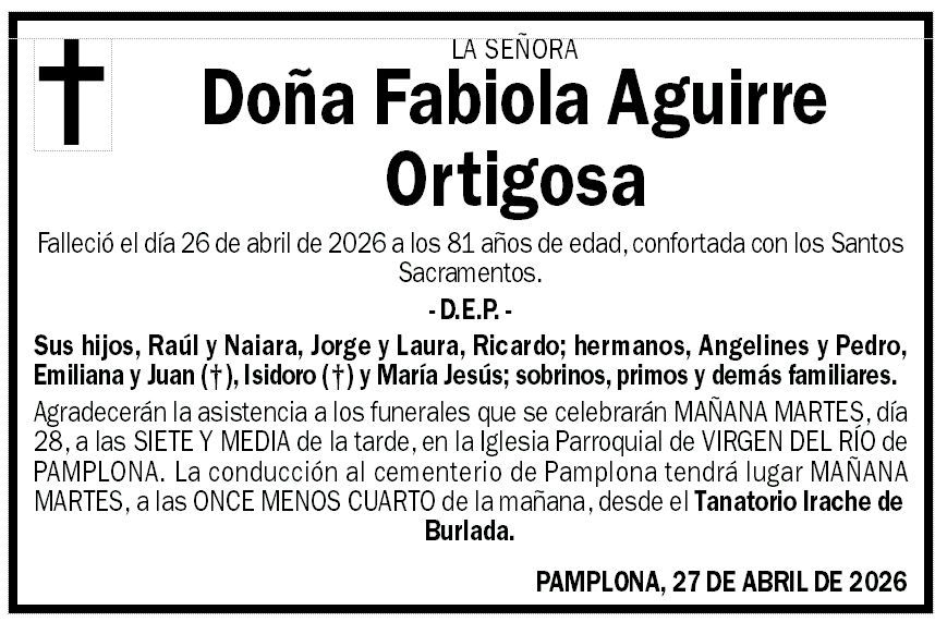 Fabiola Aguirre Ortigosa