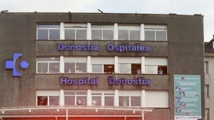 fachada del Hospital Donostia.