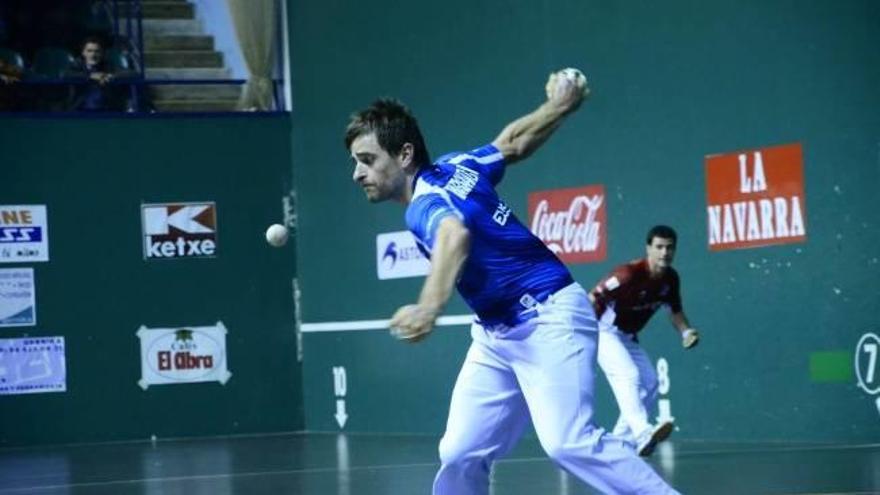 Berasaluze VIII logra el último punto de la primera jornada de cuartos de final