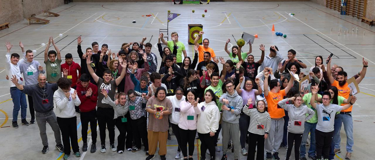 Fotos de la Jornada Multideporte de las FPs especiales de la Comarca de Pamplona