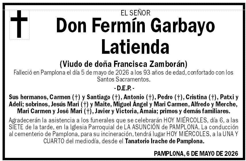 Fermín Garbayo Latienda