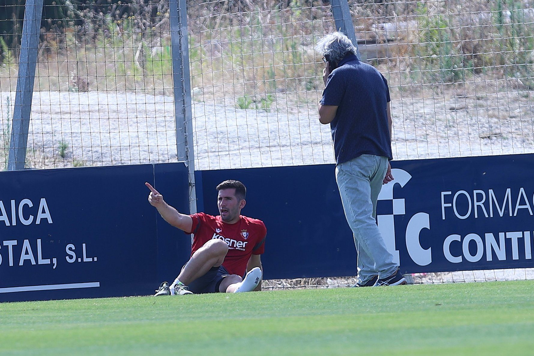 Entrenamiento de Osasuna (18/07/2025)