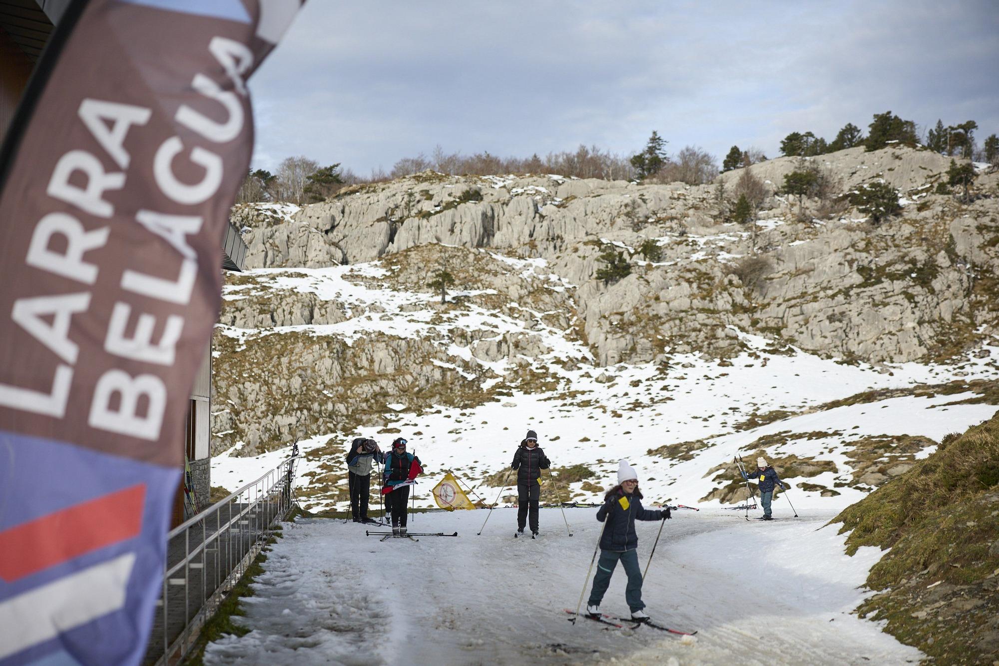 Día de nieve en Belagua