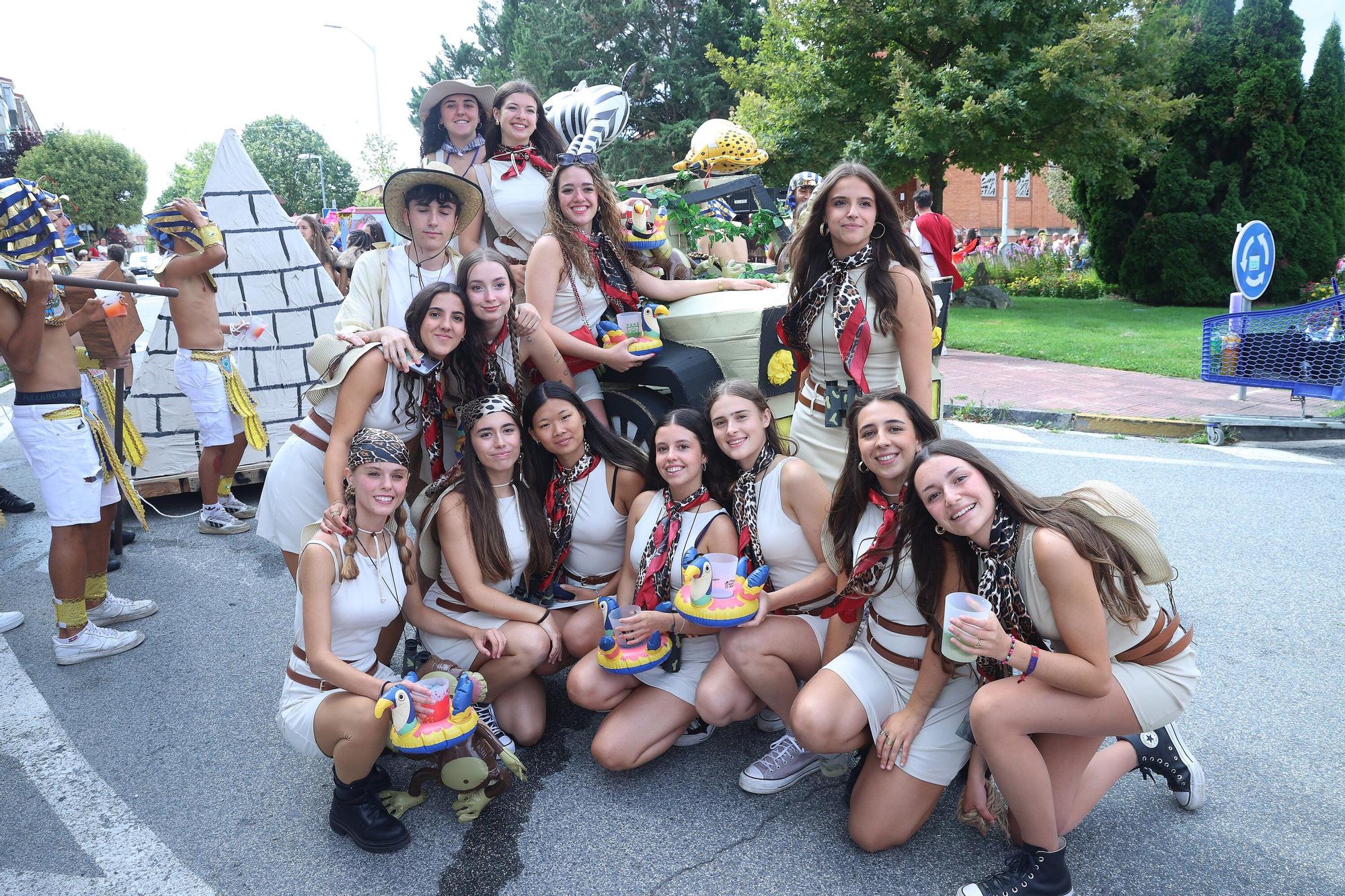 Concurso de disfraces y carrozas en fiestas de Noáin