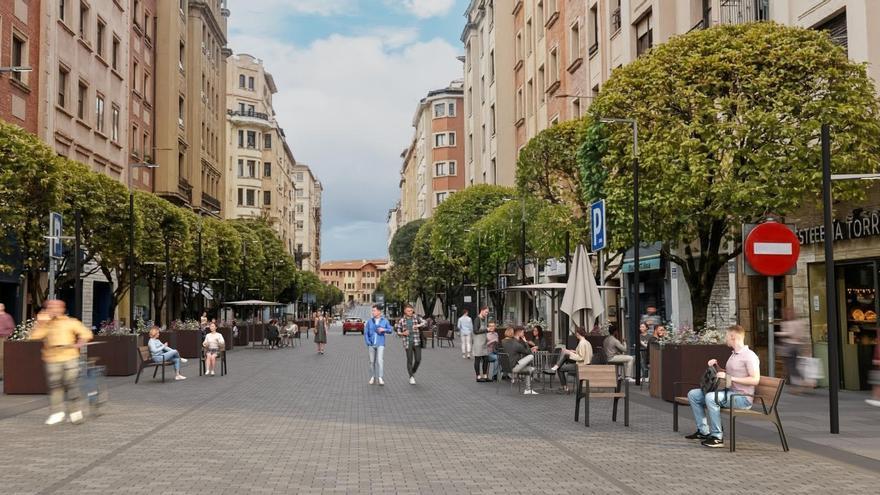 Pamplona aprueba la reforma integral de la calle Castillo de Maya y su entorno