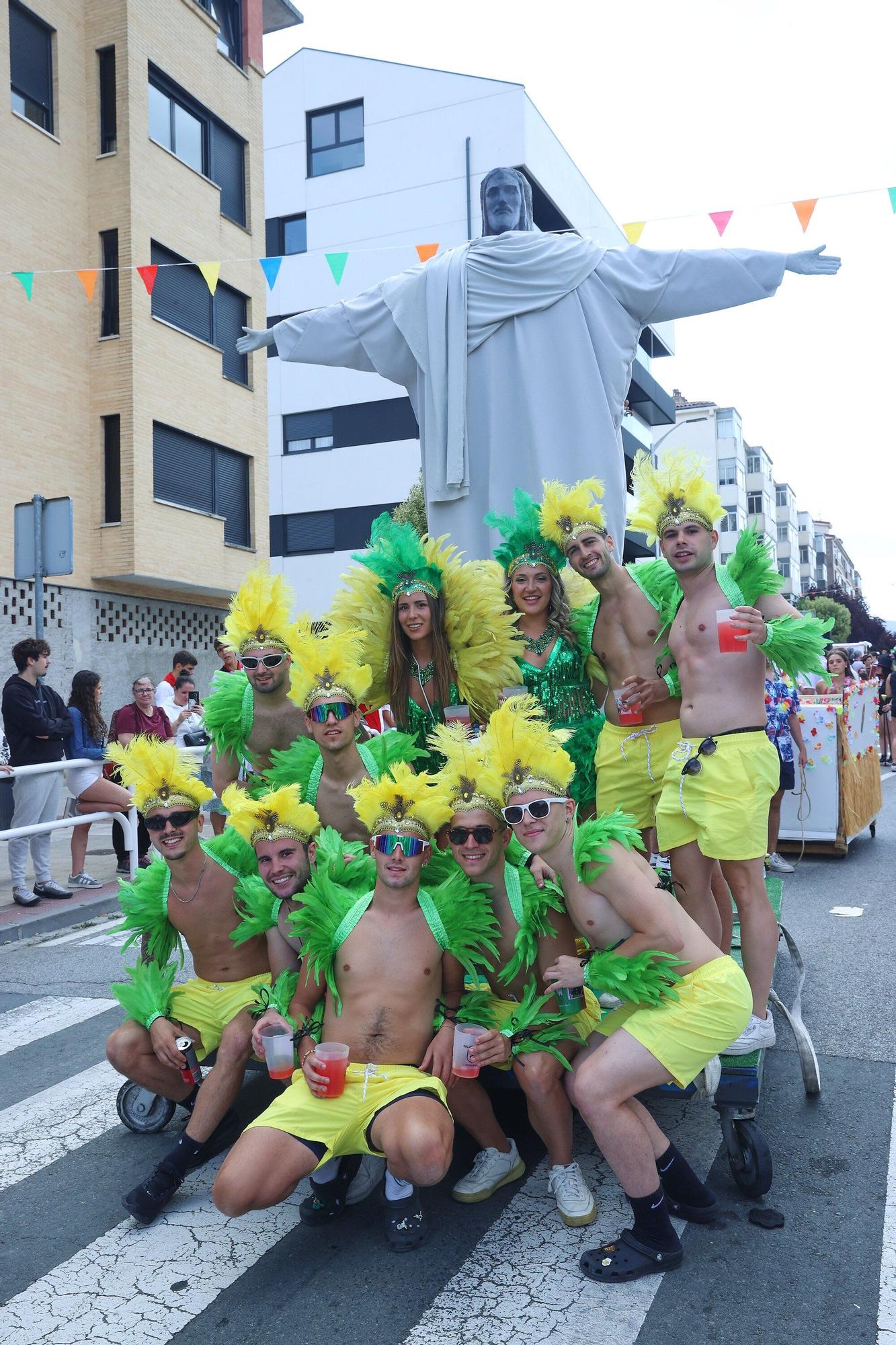 Concurso de disfraces y carrozas en fiestas de Noáin