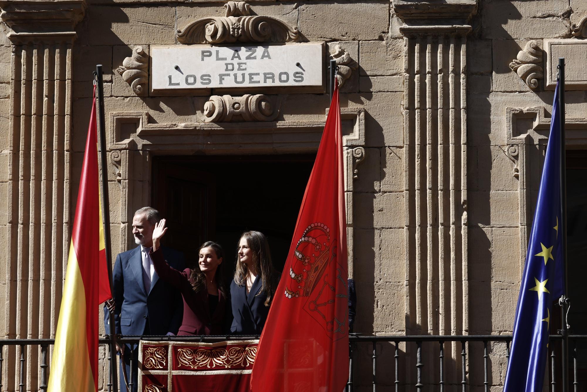 Visita de Felipe de Borbón, Leonor y Letizia a Navarra (viernes 26 de septiembre de 2025)