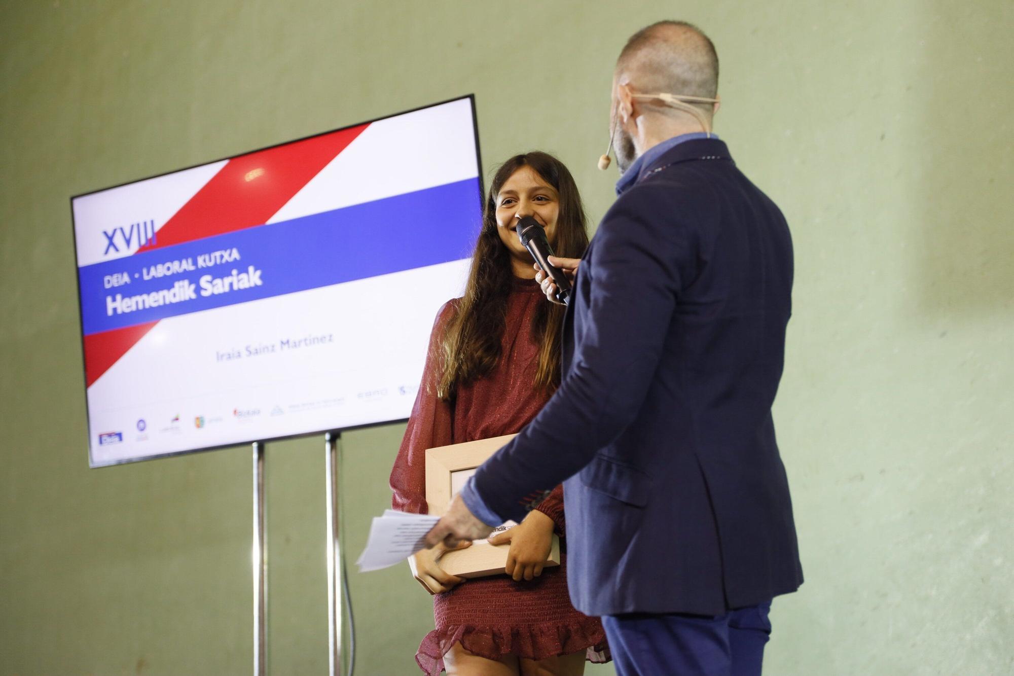 En imágenes: así ha sido la gala DEIA Laboral Kutxa Hemendik Sariak de Mungialdea