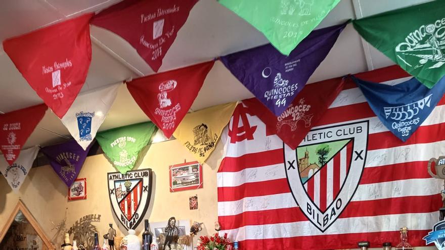 El pueblo de menos de 250 habitantes en el que está a punto de inaugurarse una peña del Athletic