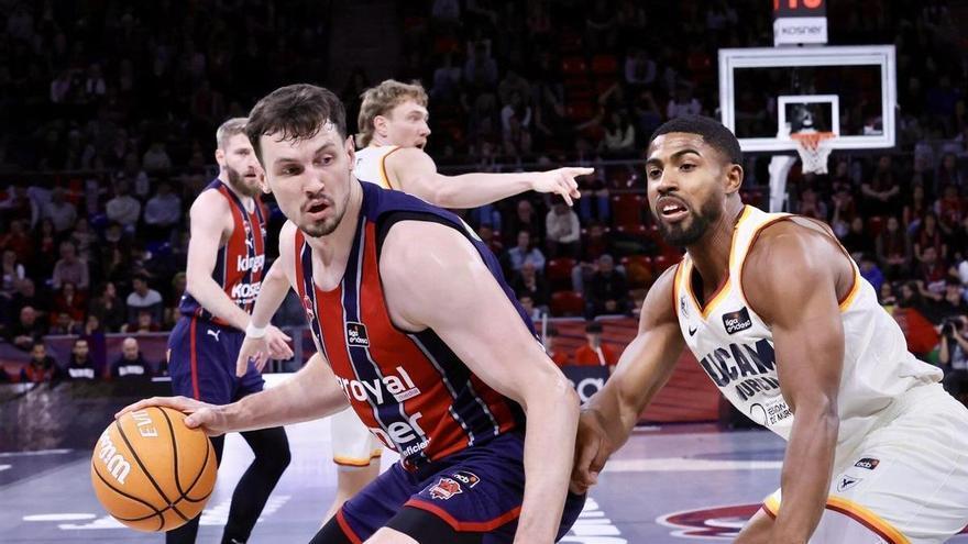 El Baskonia busca consolidarse arriba ante el Granada