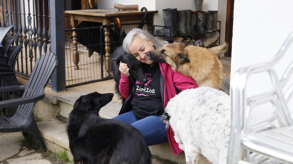 Eider, feliz con este proyecto.