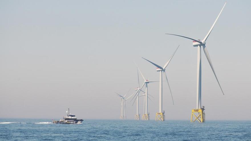 Las 102 turbinas de Iberdrola en East Anglia, Mar del Norte, están operativas desde ayer.