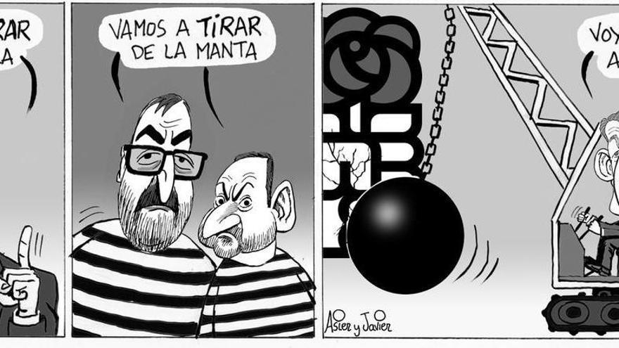 La tira de Asier y Javier del lunes 1 de diciembre de 2025